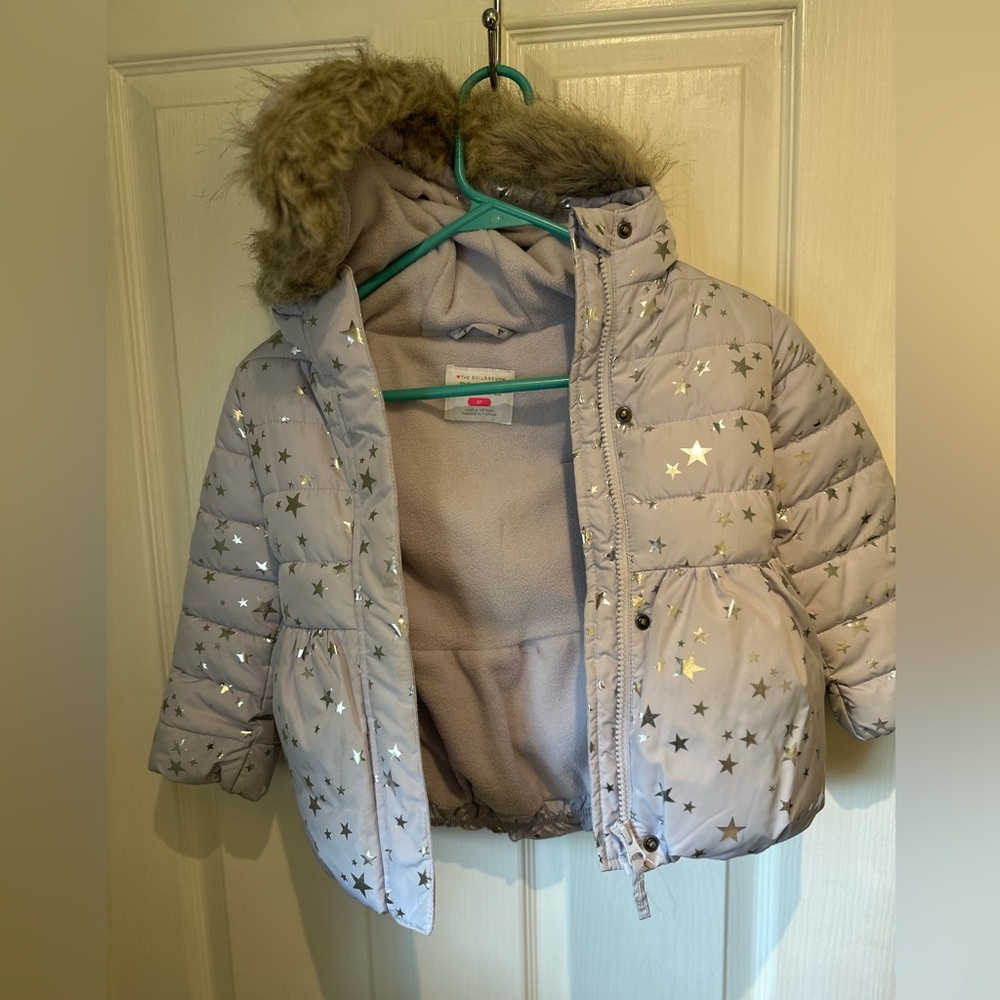 Adorable kids puffer coat 3T